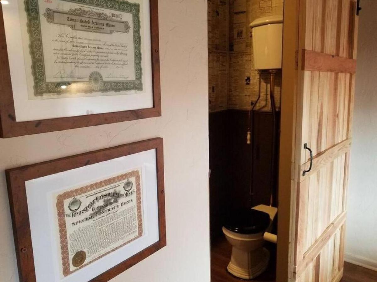 -Pet Friendly- Miners Cabin #6 - King Bed With Private Balcony Tombstone Kültér fotó